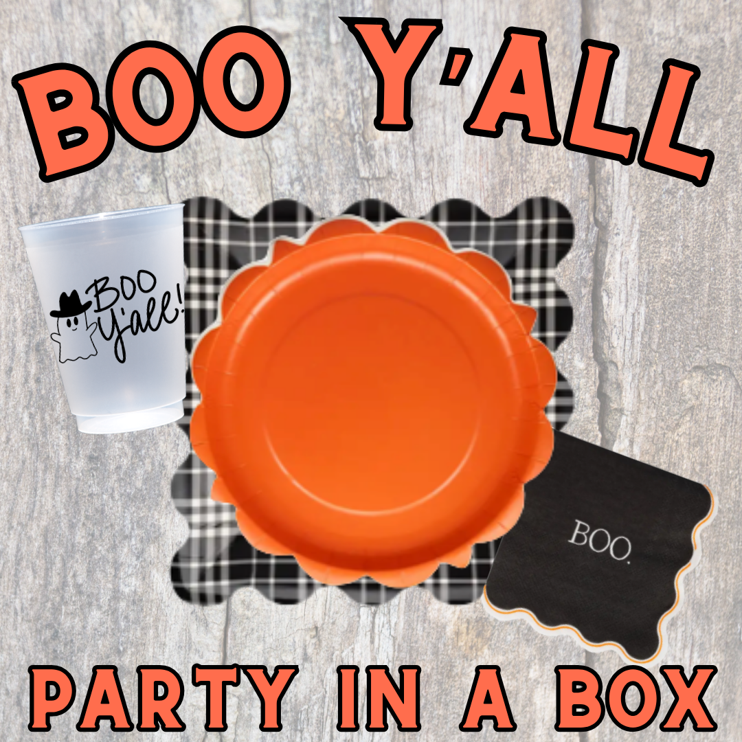 Boo Y'all Halloween Party in a Box