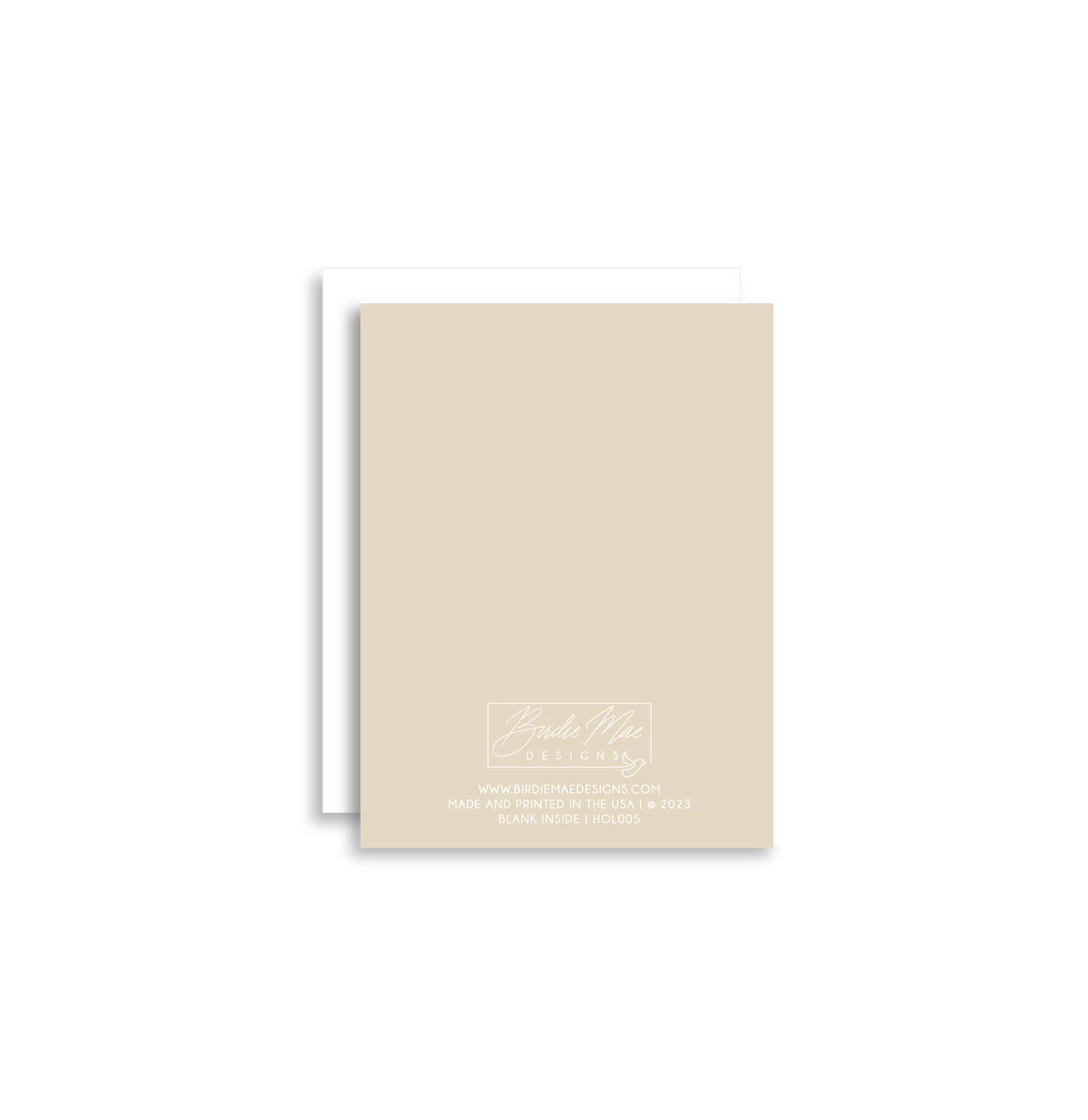 Merry and Bright Holiday Greeting Card