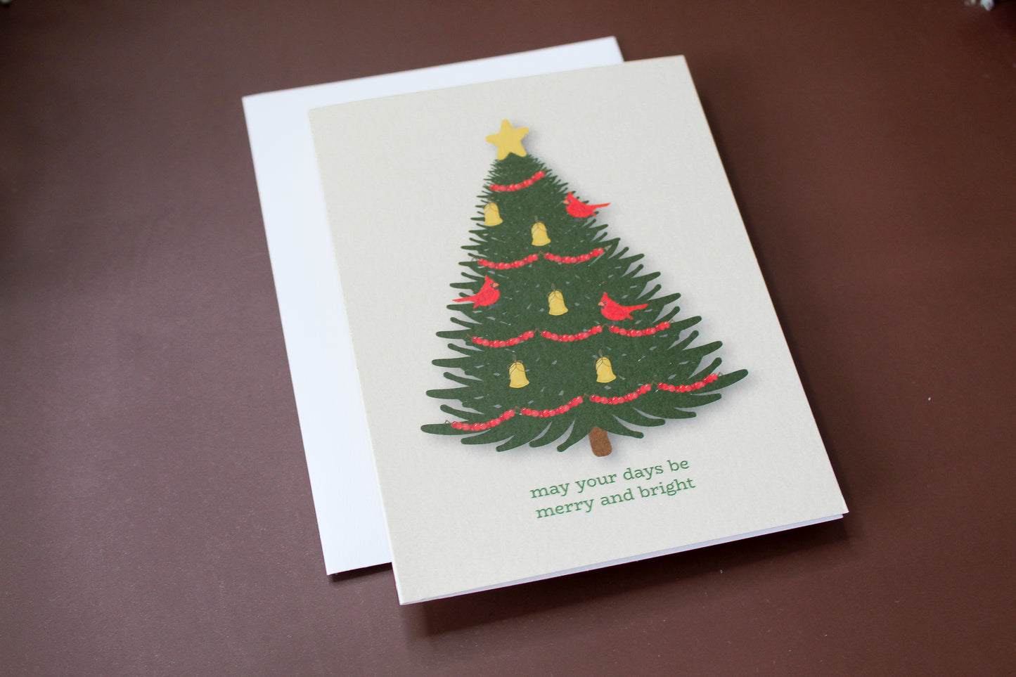 Merry and Bright Holiday Greeting Card