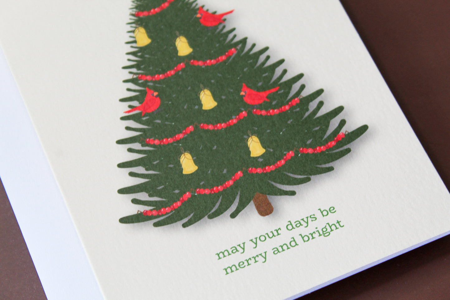 Merry and Bright Holiday Greeting Card