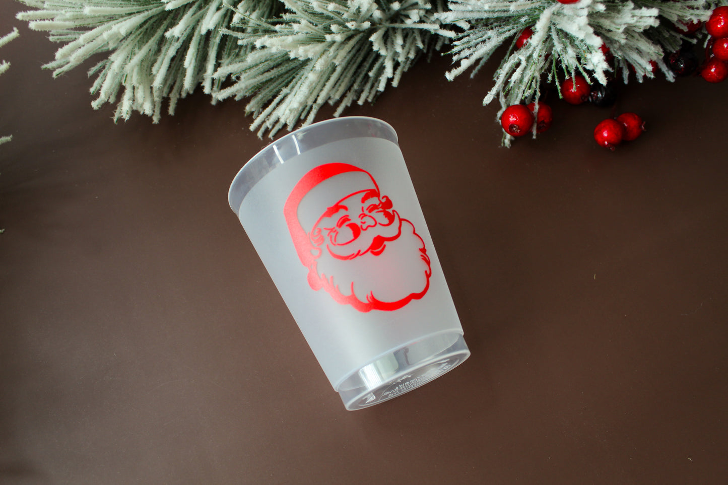 Vintage Santa Party Cups