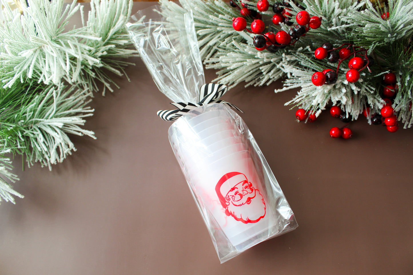 Vintage Santa Party Cups