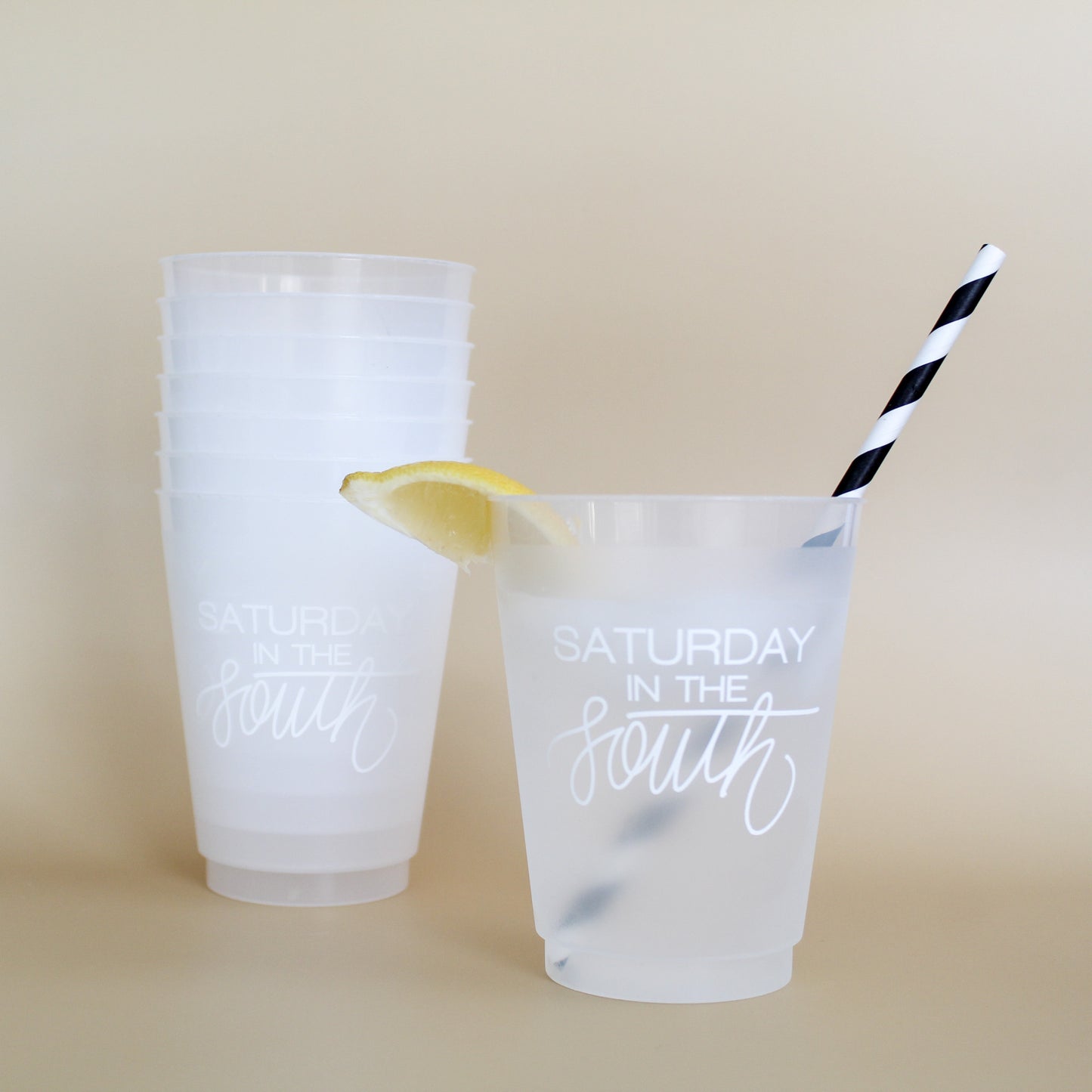 Saturday In The South (White) Party Cups