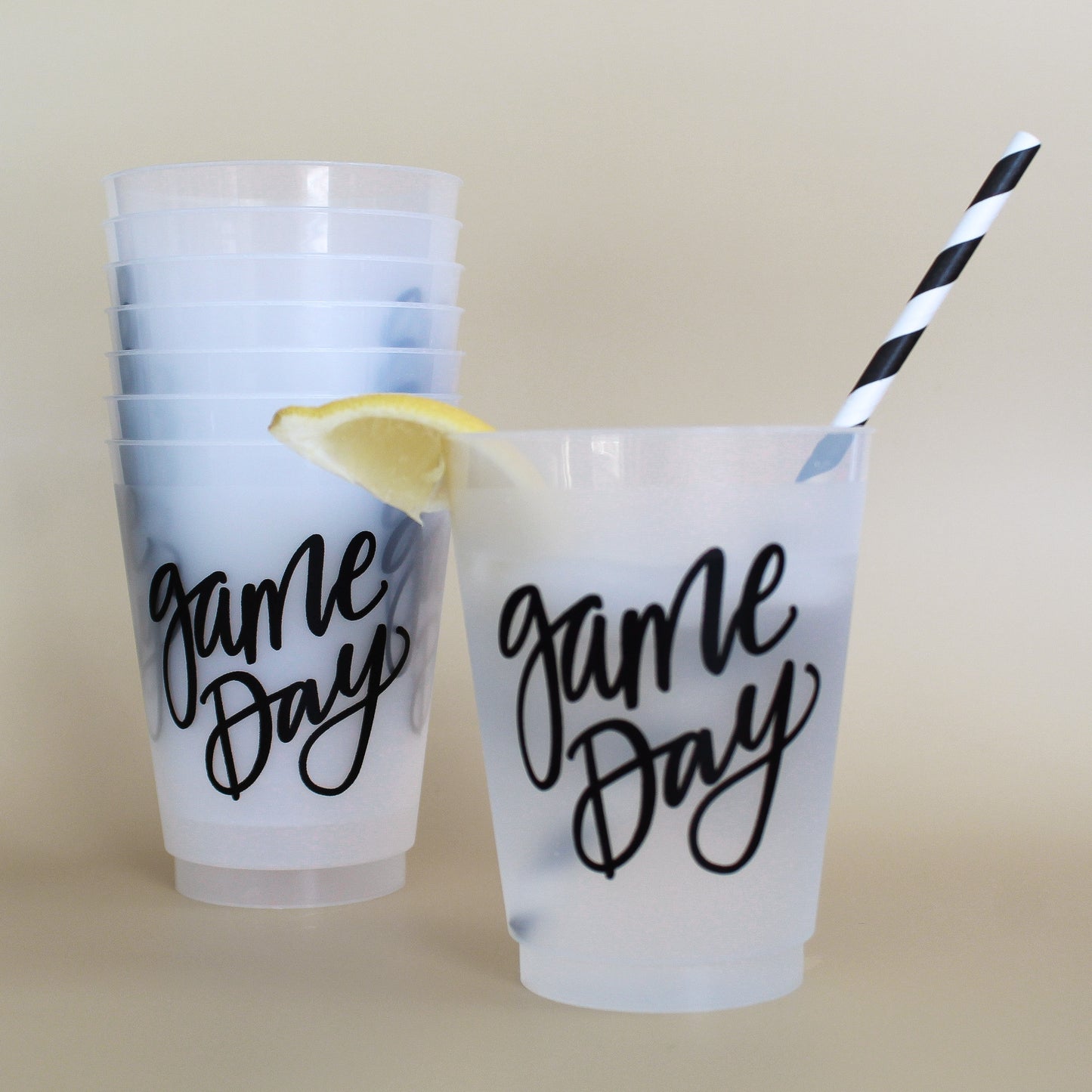 game day party cups