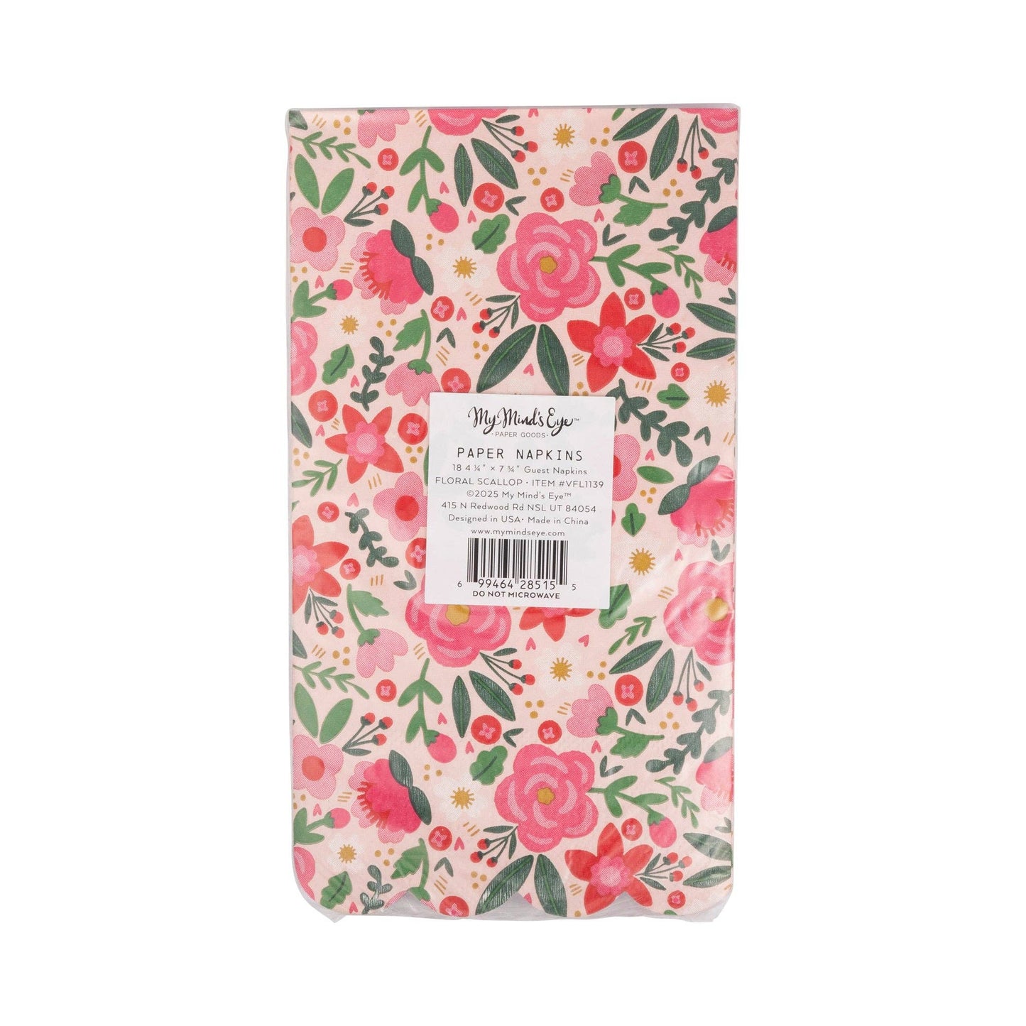 Elevate your dining experience with our charming Floral Scalloped Dinner Napkin! Featuring a whimsical design and delicate gold foil accents, these napkins add a touch of elegance and fun to any table setting. Whether you’re celebrating Valentine’s Day, hosting a special dinner, or just sprucing up a weeknight meal, these napkins are sure to impress.