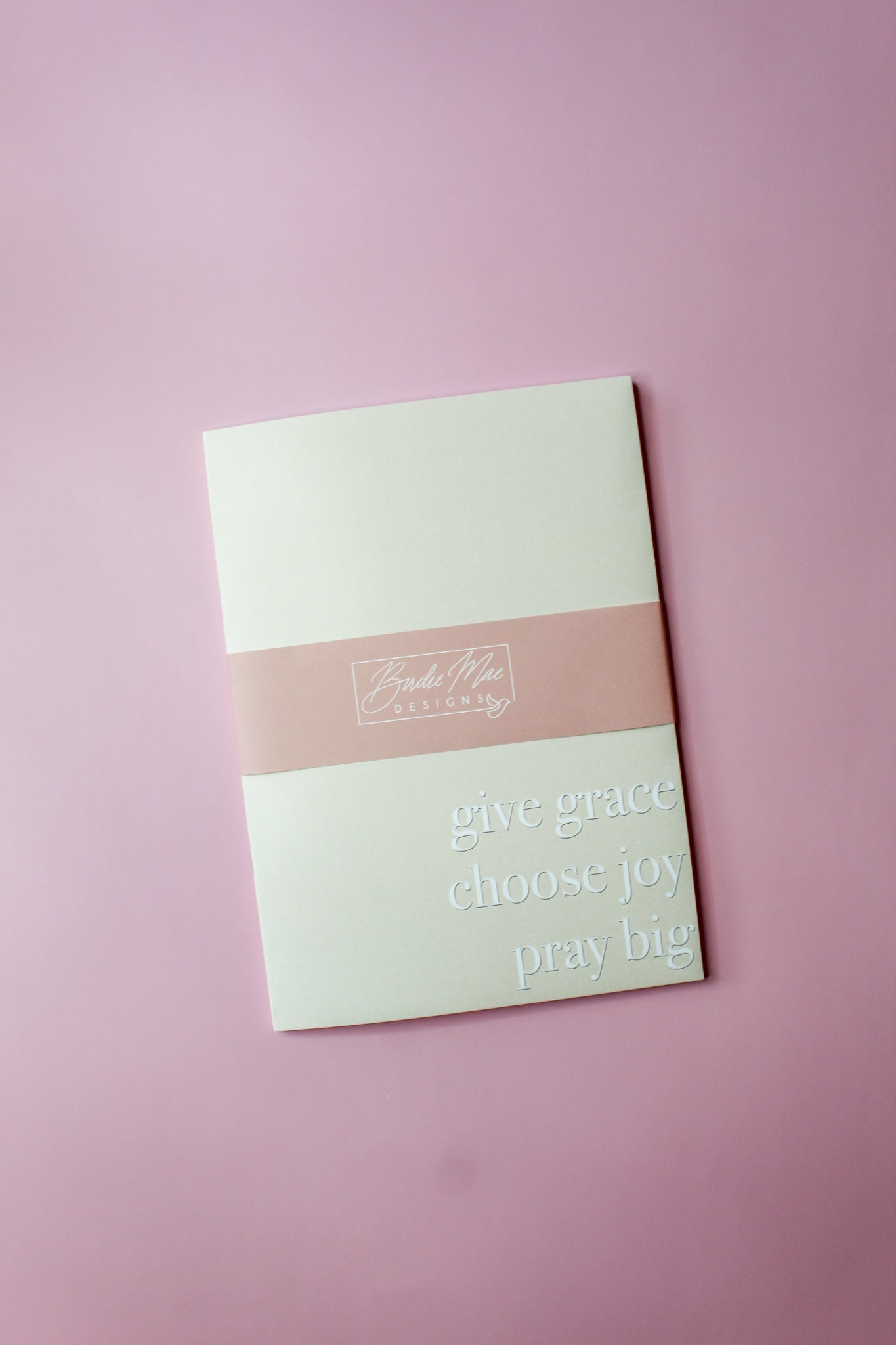 Give Grace, Choose Joy, Pray Big journal is great for the office, to stick in your purse or to use as a prayer journal.