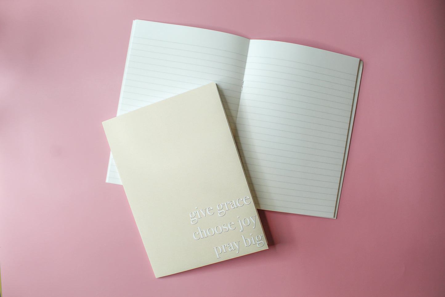 Give Grace, Choose Joy, Pray Big journal is great for the office, to stick in your purse or to use as a prayer journal.