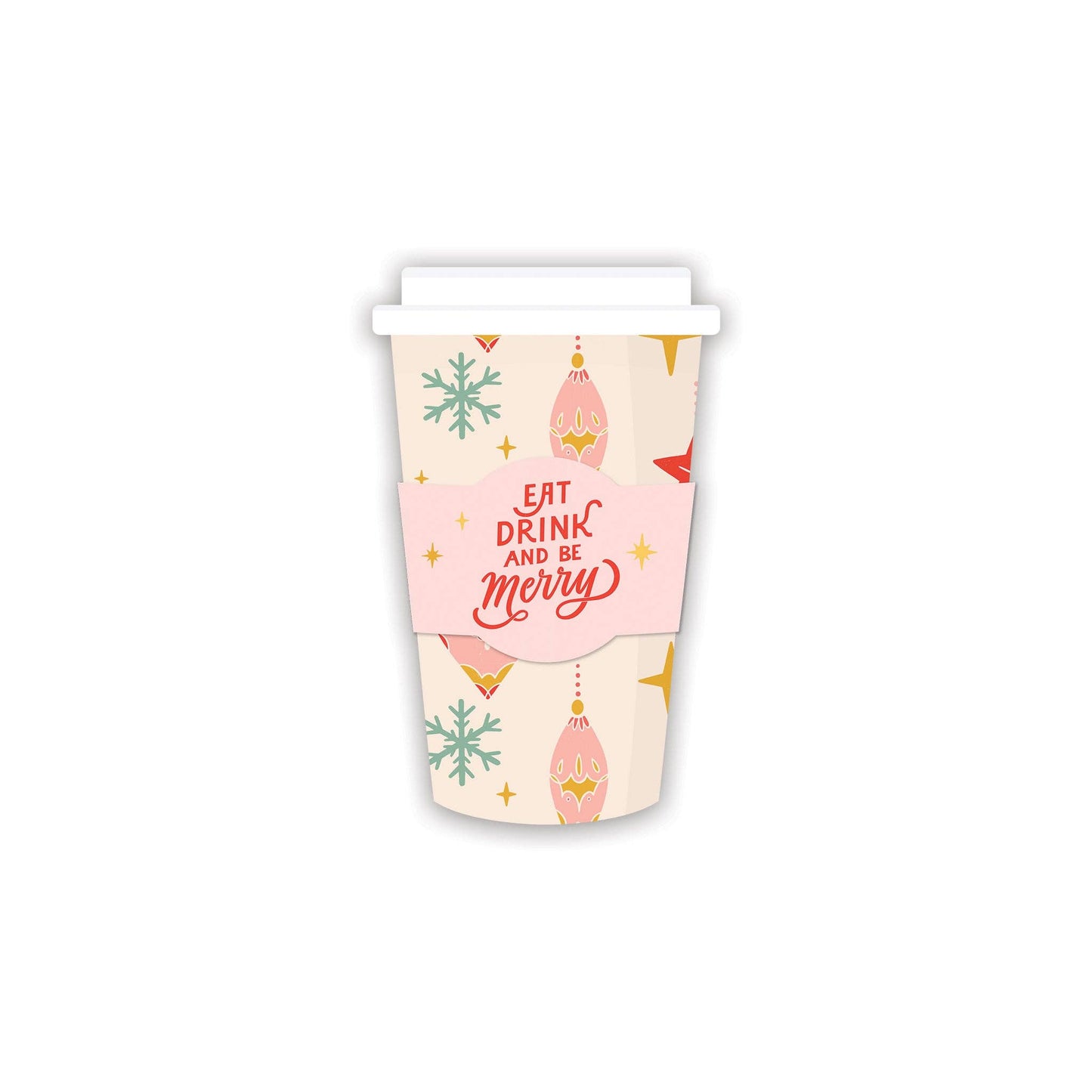 Featuring retro inspired Christmas illustrations, these festive and fun cups are the perfect companion for Christmas cocoa, when you want a cozy drink to keep up warm on snowy December nights.