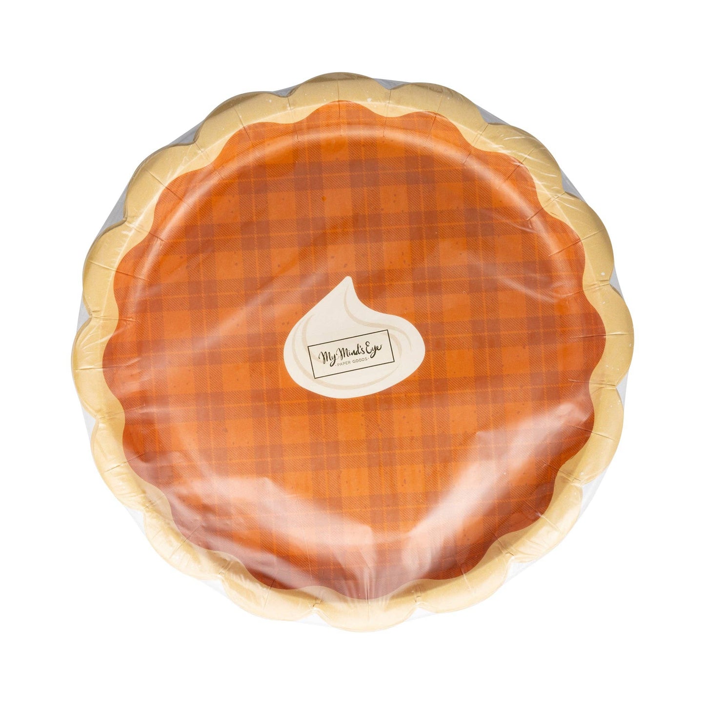 Pumpkin Pie Paper Plate