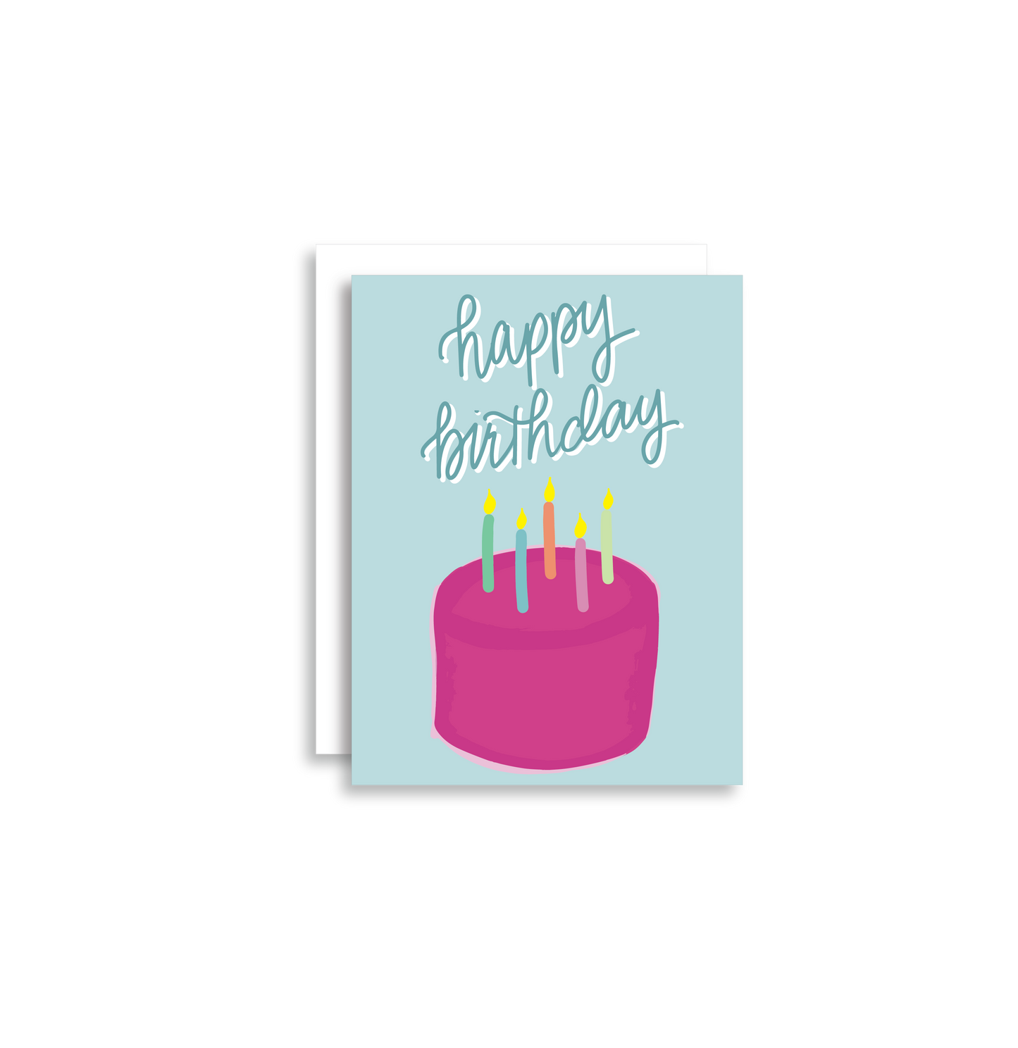 Birthday Cake Greeting Card