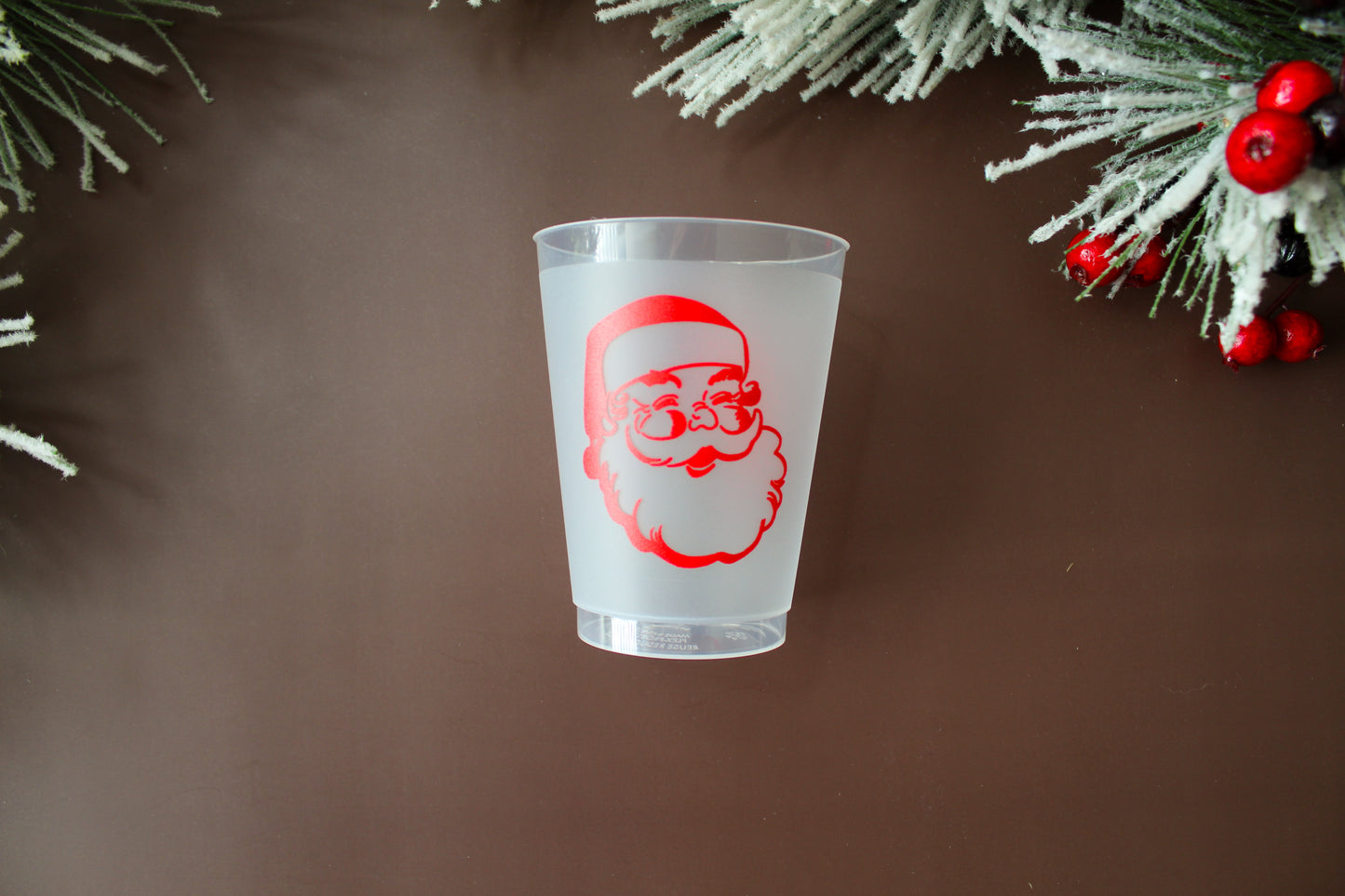 Vintage Santa Party Cups