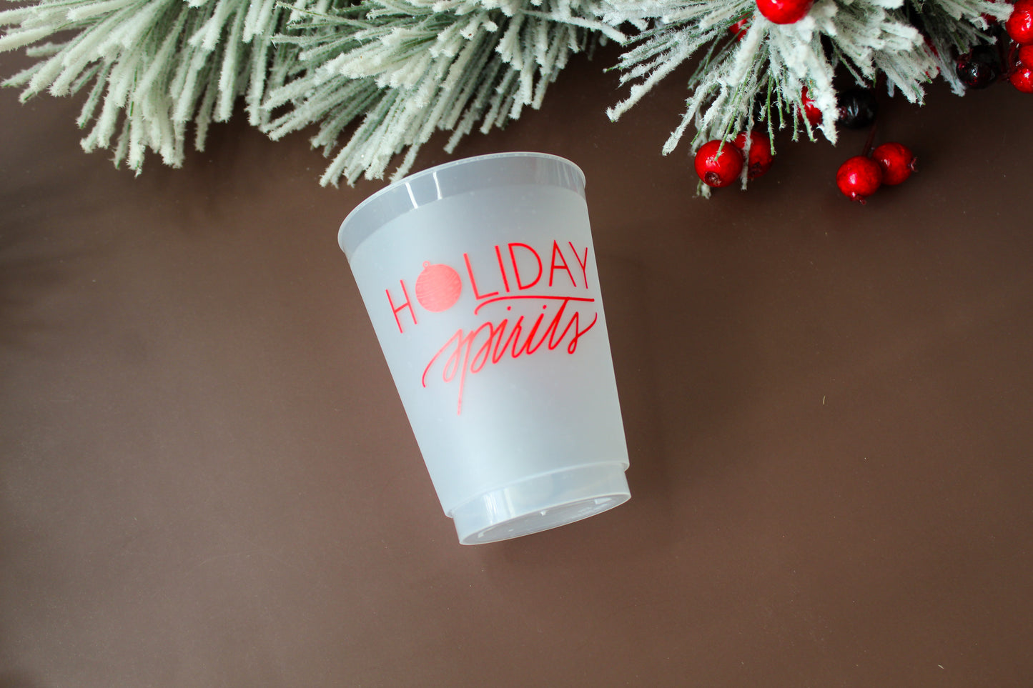 Holiday Spirits Party Cups