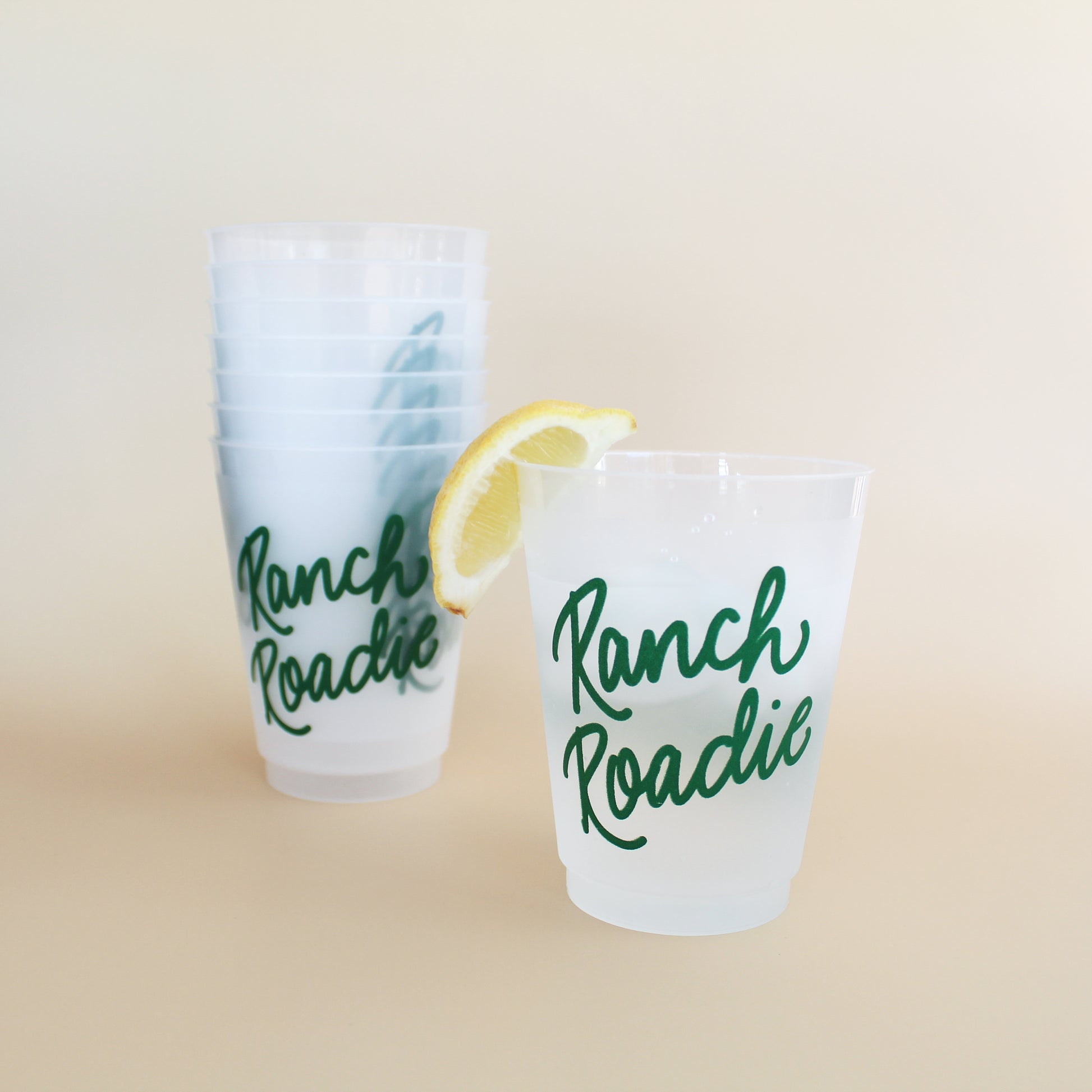 ranch roadie party cup, ranch party, hunting trip cup, hunting camp cup, hunting lodge cup, ranch gift, western hostess gift, bachelor party, ranch kitchen, ranch cup