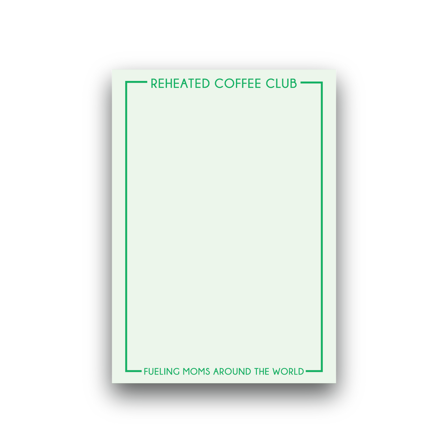 Mom Notepad
Busy Mom Gift
Funny Mom Notepad
Reheated Coffee Club Gift
Coffee Lover Notepad
Gifts for Coffee Moms
Mom Life Stationery
Cute Notepad for Moms
Funny Stationery Gift
Notepad for Coffee Lovers
Small Gifts for Moms
Tear-Off Notepad
Relatable Mom Gifts
Practical Mom Gift Ideas
Full-Color Notepad Made in USA
Funny Desk Accessories for Moms
Mom To-Do List Notepad
Motherhood Notepad Gift
Perfect Gift for Busy Moms
Made in USA Notepad