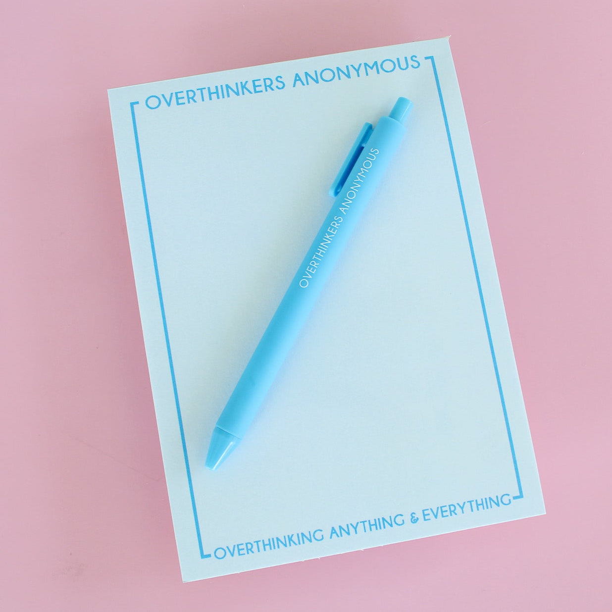 Overthinkers Notepad
Funny Stationery for Overthinkers
Overthinking Gifts
Humorous Desk Accessories
Overthinkers Anonymous Gift
Funny Notepad for Overthinkers
Quirky Notepad for Desk
Overthinking Stationery
Unique Gifts for Overthinkers
Funny Office Supplies
Overthinker Humor Notepad
Thought Organizer Notepad
Overthinking Problem Notepad
5x7 Tear-Off Notepad
Made in USA Notepad