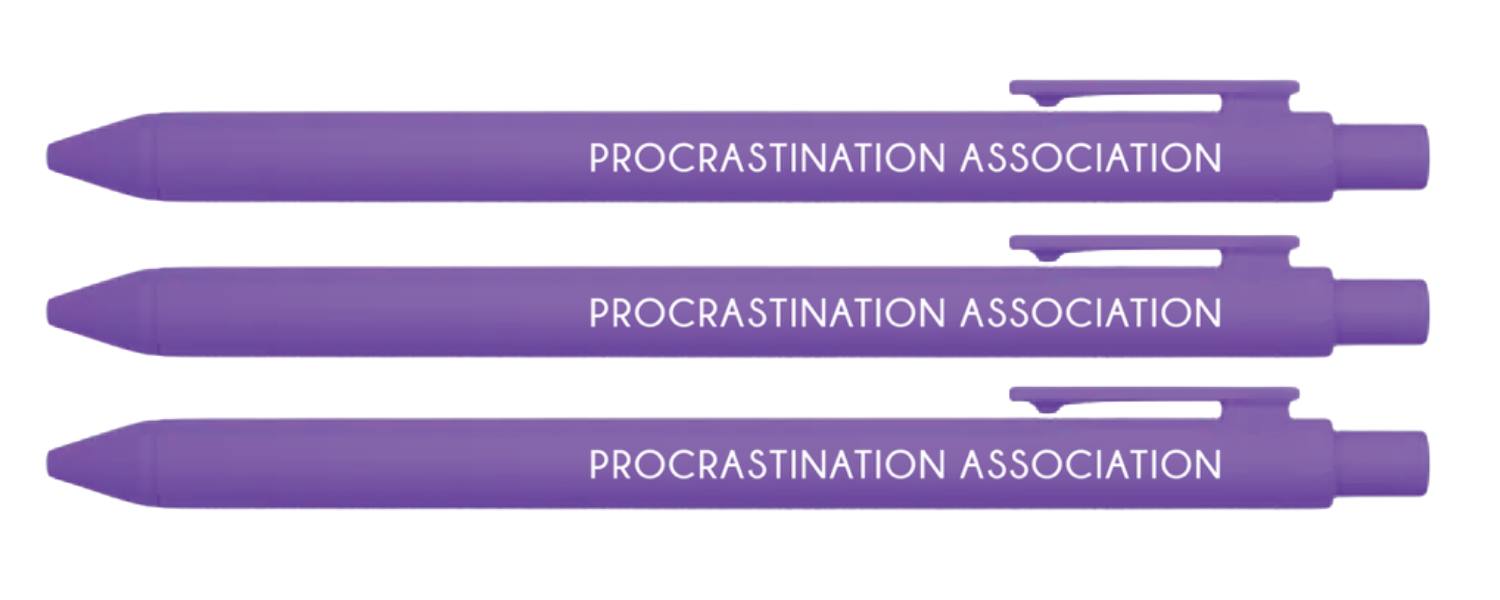 Procrastination notepad
Funny notepad gift
Humorous desk accessory
Gift for procrastinators
Procrastinator stationery
Witty notepad for work
5x7 to-do list pad
Tear-off notepad
Full-color notepad
Made in USA stationery
Funny gifts for coworkers
Office desk humor
Productivity notepad
Lighthearted notepad gift
Gift for overthinkers