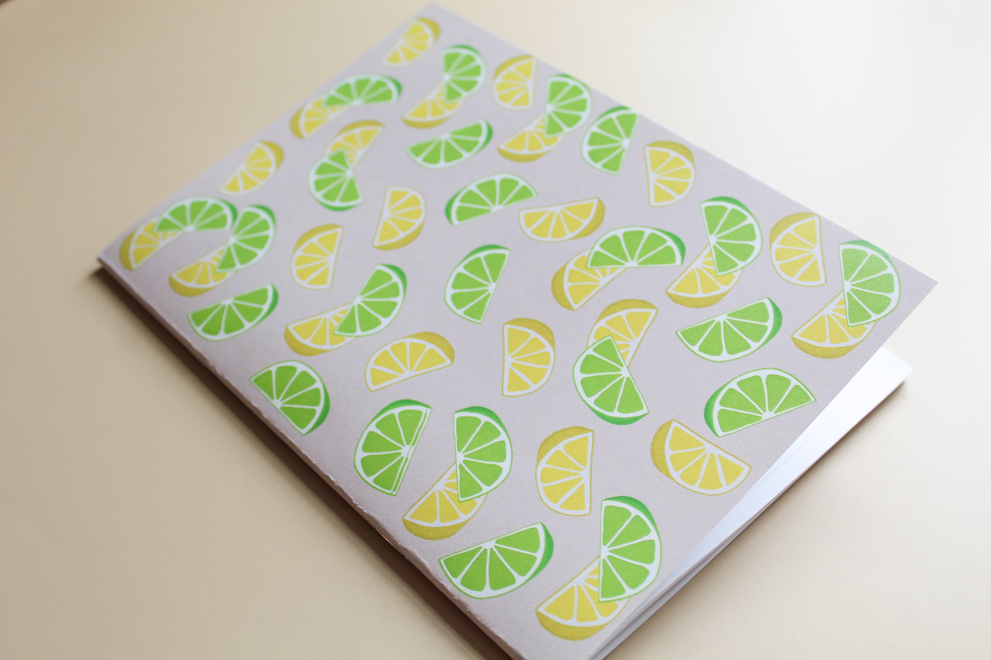 Lemon lime journal, summertime journal, prayer journal 