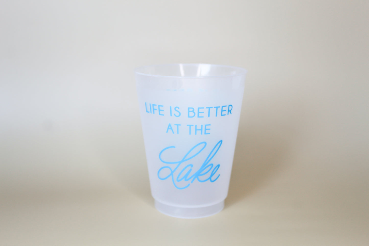 Life Is Better At The Lake Party Cups