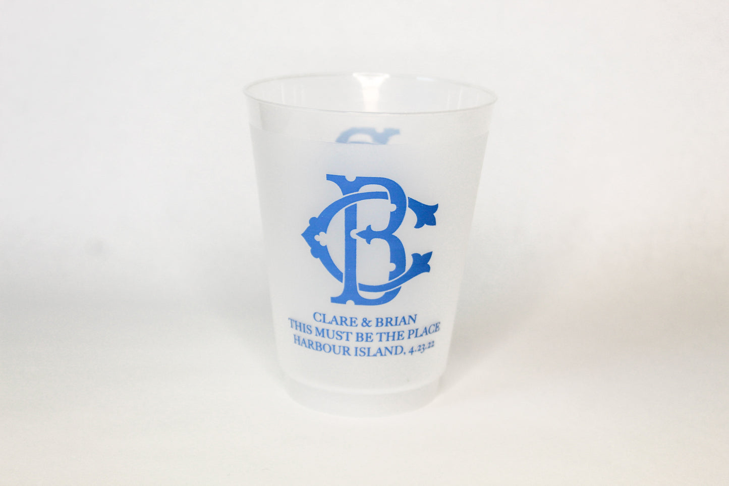 Chic Monogram Party Cups