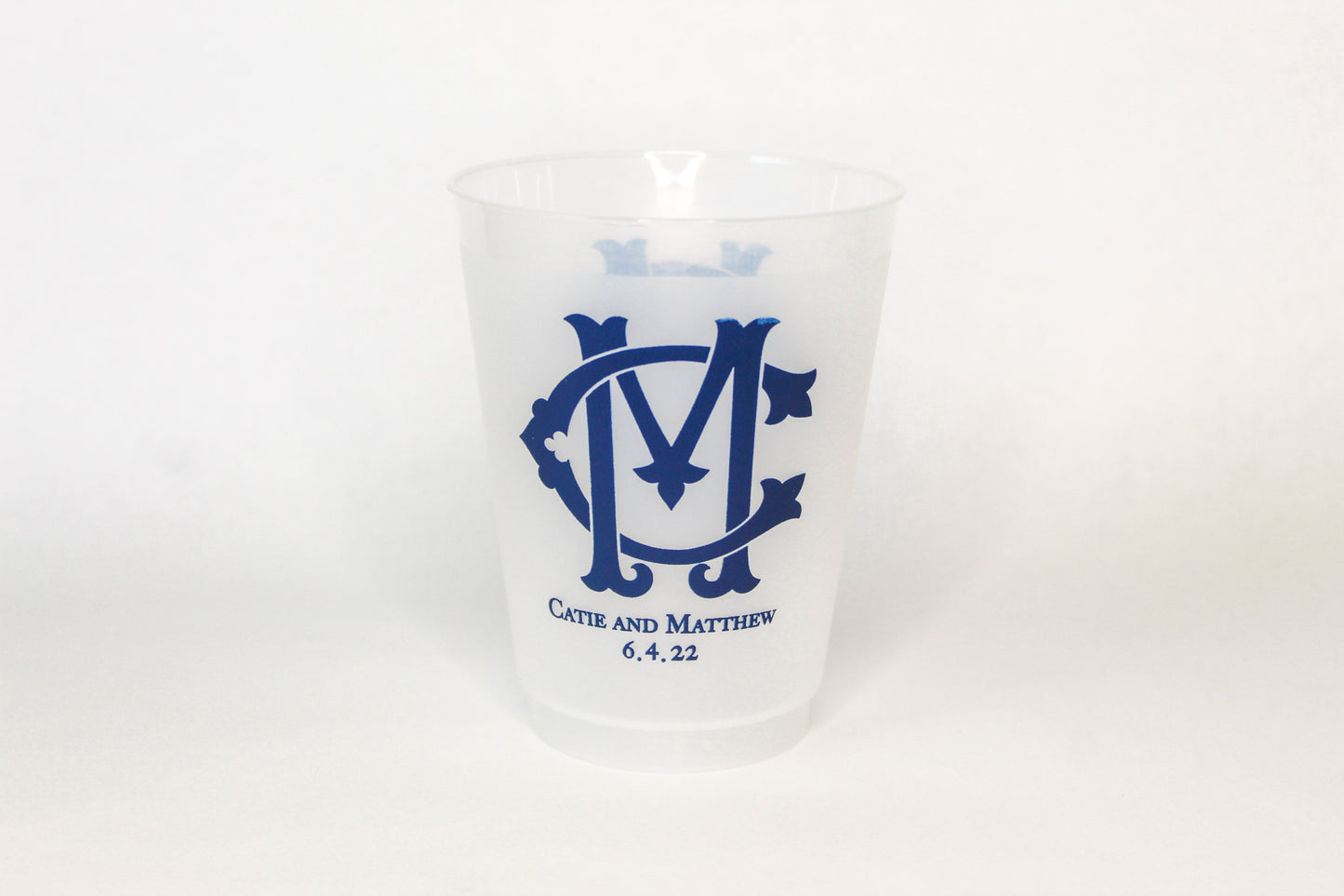 Chic Monogram Party Cups