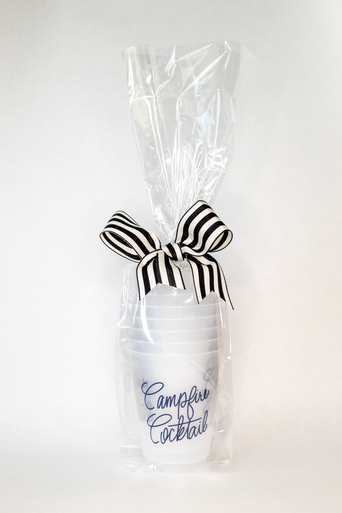 navy Campfire Cocktail Party Cups