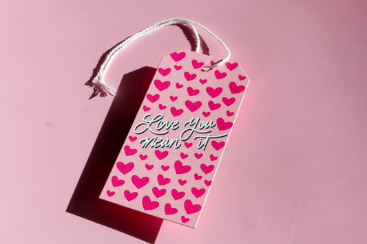 Love You, Mean It Gift Tags