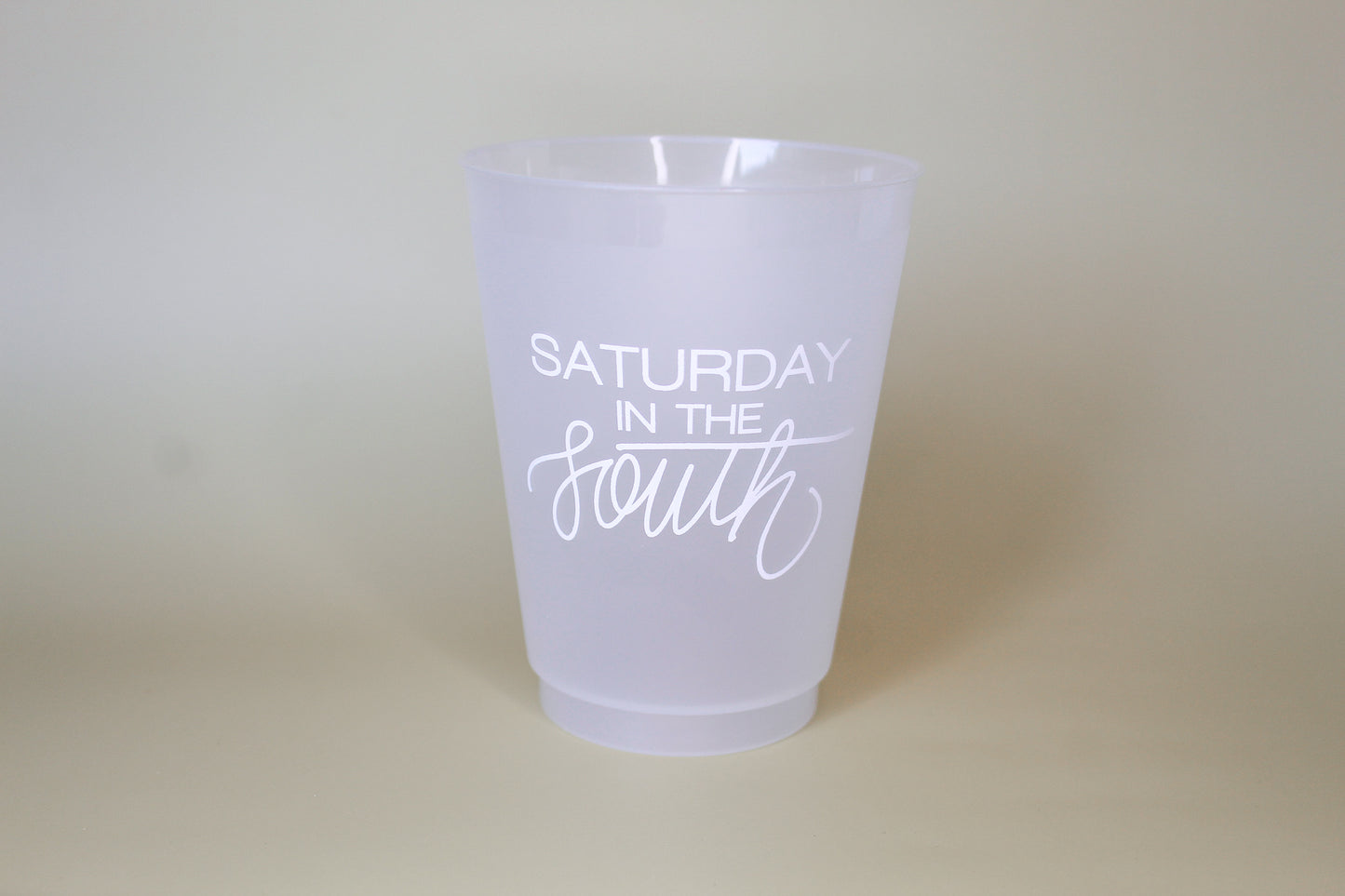 Saturday In The South (White) Party Cups