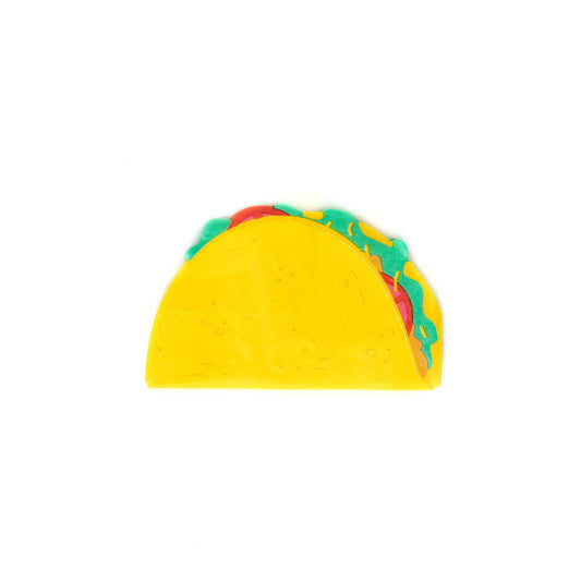 Get ready to taco 'bout the cutest napkin ever! This fun taco napkin is a must-have for any fiesta or Taco Tuesday. It pairs perfectly with our taco truck plate and will definitely spice up your dining experience. Can you tell we're taco-lovers around here? This napkin is a fiesta essential, adding a pop of fun to your table setting. Don't miss out on the fiesta vibes this napkin brings! It's the perfect way to show off your love for all things taco. Grab one (or a few) now and let the fiesta begin!